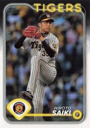 2024 TOPPS NPBプロ野球 #119 才木浩人(阪神) レギュラーカード