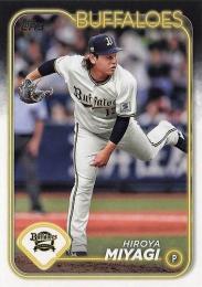 2024 TOPPS NPBプロ野球 #150 宮城大弥(オリックス) レギュラーカード