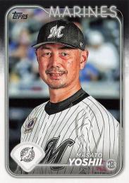 2024 TOPPS NPBプロ野球 #170 吉井理人(ロッテ) レギュラーカード