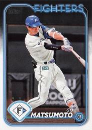 2024 TOPPS NPBプロ野球 #172 松本剛(日本ハム) レギュラーカード