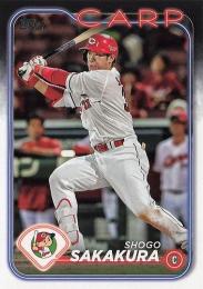 2024 TOPPS NPBプロ野球 #182 坂倉将吾(広島) レギュラーカード