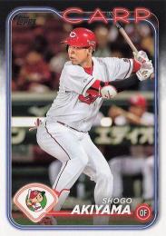 2024 TOPPS NPBプロ野球 #196 秋山翔吾(広島) レギュラーカード