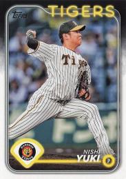 2024 TOPPS NPBプロ野球 #200 西勇輝(阪神) レギュラーカード