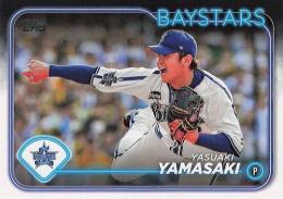 2024 TOPPS NPBプロ野球 #201 山崎康晃(横浜DeNA) レギュラーカード