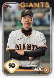 2024 TOPPS NPBプロ野球 #203 阿部慎之助(巨人) レギュラーカード