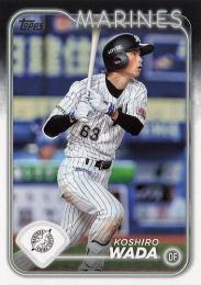 2024 TOPPS NPBプロ野球 #211 和田康士朗(ロッテ) レギュラーカード