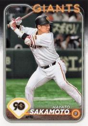 2024 TOPPS NPBプロ野球 #216 坂本勇人(巨人) レギュラーカード