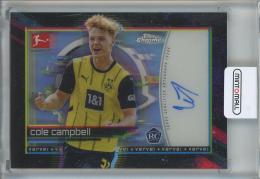 2024-25 Topps Bundesliga Chrome Cole Campbell Verve Auto #VC-CC Borussia Dortmund