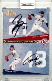 2025 EPOCH 埼玉西武ライオンズ PREMIER EDITION 武内夏暉/今井達也 #CA-TI COMBO AUTOGRAPH【1/5】《1stナンバー》
