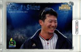 2025 EPOCH 東京ヤクルトスワローズ PREMIER EDITION 西川遥輝 #TS-06 TIME TO SHINE【08/10】