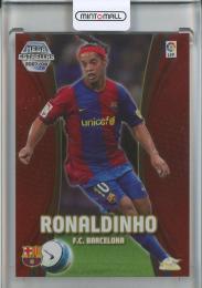 2007-08 Panini Megacracks La Liga Gaucho Ronaldinho #378《やや難あり》 FC Barcelona