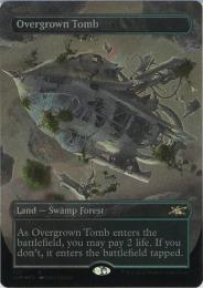 Magic: The Gathering【英語】【Foil】《草むした墓/Overgrown Tom》【ギャラクシーFoil】【Galaxy Foil】【MTG】