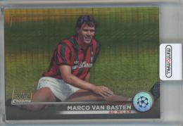 2022-23 Stadium Club Chrome UEFA Marco van Basten Gold Prism Refractors #64【22/50】 AC Milan