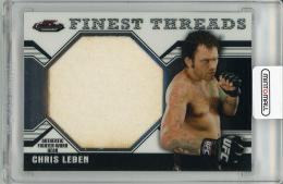 【ジャージ部分変色あり】2011 TOPPS UFC Finest  Chris Leben Fighter Worn Gear