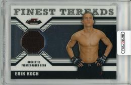 2011 TOPPS UFC Finest  Erik Koch Fighter Worn Gear