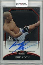 2011 TOPPS UFC Finest  Erik Koch Autograph