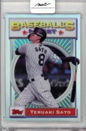 2025 TOPPS NPB FINEST 佐藤輝明 #393F-6 阪神タイガース