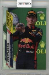 2020 TOPPS Chrome Formula 1 Aston Martin Red Bull Racing  Max Verstappen Grand Prix Driver of the Day Refractors #165