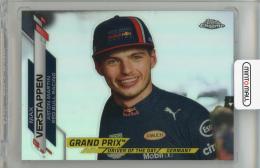 2020 TOPPS Chrome Formula 1 Aston Martin Red Bull Racing  Max Verstappen Grand Prix Driver of the Day Refractors #164
