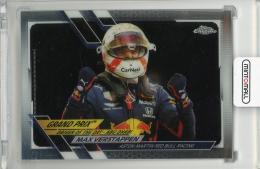 2021 TOPPS Chrome Formula 1 Aston Martin Red Bull Racing  Max Verstappen Driver of the Day #155
