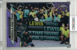 2020 TOPPS Chrome Formula 1  Mercedes-AMG Petronas Formula One Team Purple Refractors #100 【324/399】