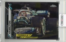 2020 TOPPS Chrome Formula 1 Mercedes-AMG Petronas Formula One Team  Lewis Hamilton F1 Award Winner #195