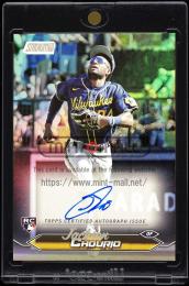 2024 Stadium Club #SCBAJCH Jackson Chourio Jackson Chourio Autographs Rainbow Foilboard【08/10】 Milwaukee Brewers