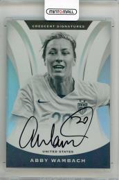 2017 PANINI Nobility Abby Wambach Crescent Signatures #CSWAM USA