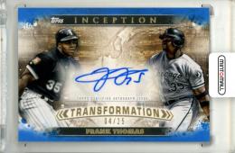 2024 Topps Inception Frank Thomas #ITA-FT Inception Transformation Autograph Blue Parallel【04/25】 White Sox