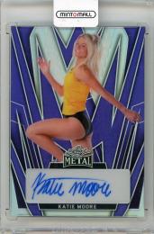 2024 LEAF Metal Women of Sports Katie Moore Autographs Prismatic Purple #BAKM1【1st No. 1/4】 Track and Field