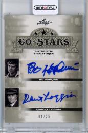 2013 Leaf Pop Century  Bo Hopkins / Robert Loggia Co-Stars Autographs Silver #CS05 01/25