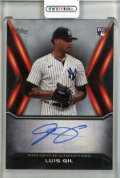 2022 Topps Japan Edition Luis Gil Autographs Platinum【1/1】 New York Yankees