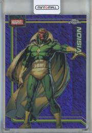 2026 Topps Chrome Marvel Comics Vision Purple Shimmer #190【63/75】