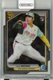 2024 Topps Bowman Chrome Yuki Matsui Base RC #51