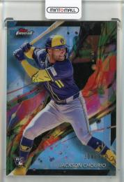 2024 Topps Finest Jackson Chourio Common Sky Blue Refractor【304/325】 Milwaukee Brewers