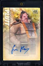 2026 Topps STAR WARS Galaxy #GA-SP  Simon Pegg as Unkar Plutt Galaxy Autograph Superfractor【1/1】  (MSV#2784)