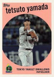 2024 TOPPS NPBプロ野球 #59-14 山田哲人(ヤクルト) 1959年デザイン インサートカード