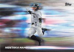 2024 TOPPS NPBプロ野球 #WS-7 並木秀尊(ヤクルト) WARP SPEED インサートカード