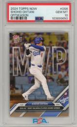 2024 TOPPS NOW  Shohei Ohtani #OS6【PSA10】 Los Angeles Dodgers