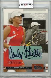 【表面スレ傷あり】2005 ACE Authentic  Carly Gullickson Autograph 047/100