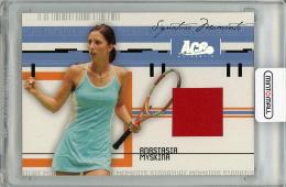 2005 ACE Authentic  Anastasia Myskina Match Worn Jersey 376/500