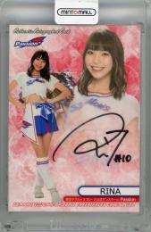 2022 BBM チアリーダー Dancing Heroine  RINA 直筆サインカード【07/90】