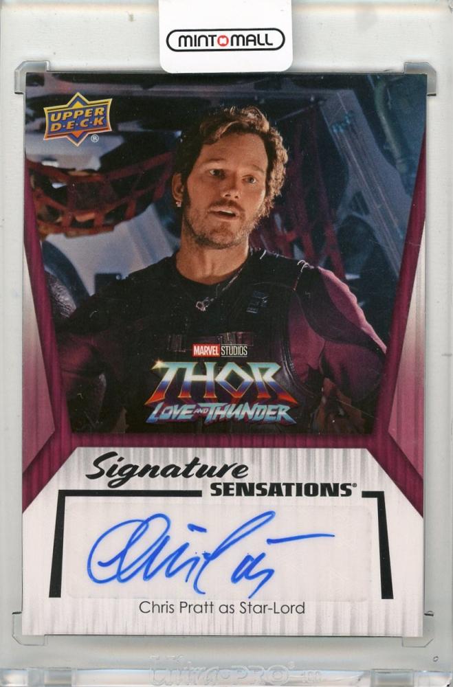 クリス・プラット サイン入り写真　MARVEL Beckett鑑定済み）クリスプラット Chris pratt サイン - メルカリ