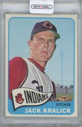 1965 TOPPS #535 / JACK KRALICK(Cleveland Indians)