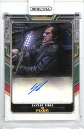 2022 TOPPS Star Wars The Book of Boba Fett Skyler Bible as Fixer Autographs #ASK