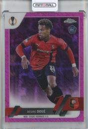 2022-23 Topps Chrome UEFA Desire Doue RC  Pink Shimmer Refractor 【171/250】 Stade Rennais