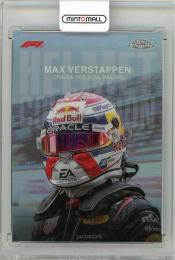 2024 TOPPS Chrome Formula 1 Max Verstappen Helmet Collection #HC1 Oracle Red Bull Racing