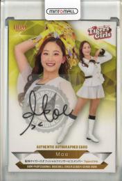 2026 BBM DANCING HEROINE Moe 直筆サインカード【67/90】 TigersGirls