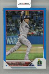 2023 TOPPS NPB 東京ヤクルトスワローズ Blue Foil Parallel / 塩見泰隆 【19/50】