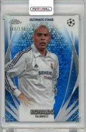 2024 Topps UEFA CHAMPIONS LEAGUE SOCCER Ronaldo Ultimate Stage Blue Refractor【149/150】 Real Madrid